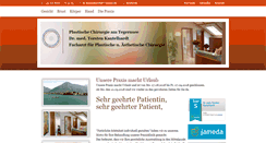 Desktop Screenshot of plastische-chirurgie-am-tegernsee.de